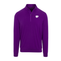 Kansas State Velocity Performance Quarter Zip Purple