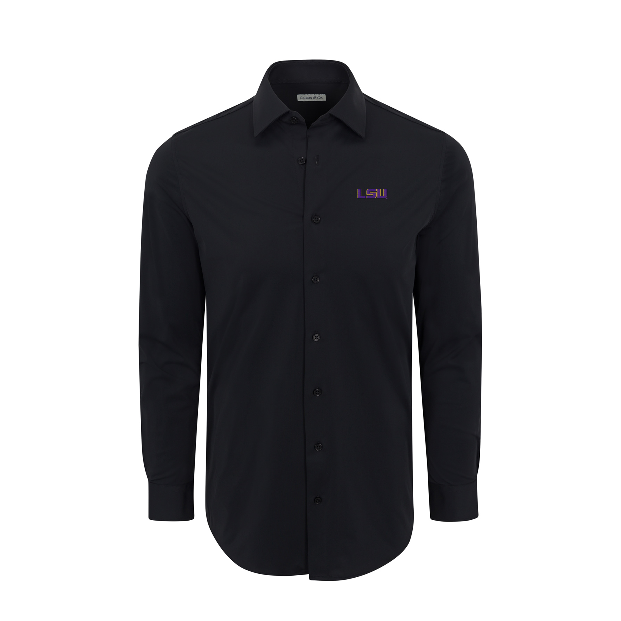 LSU Apex Performance Dress Shirt Black