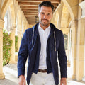 La Strada Hooded Blazer Navy