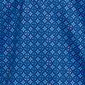 Semi-Spread Collar Polo Lattice Blue