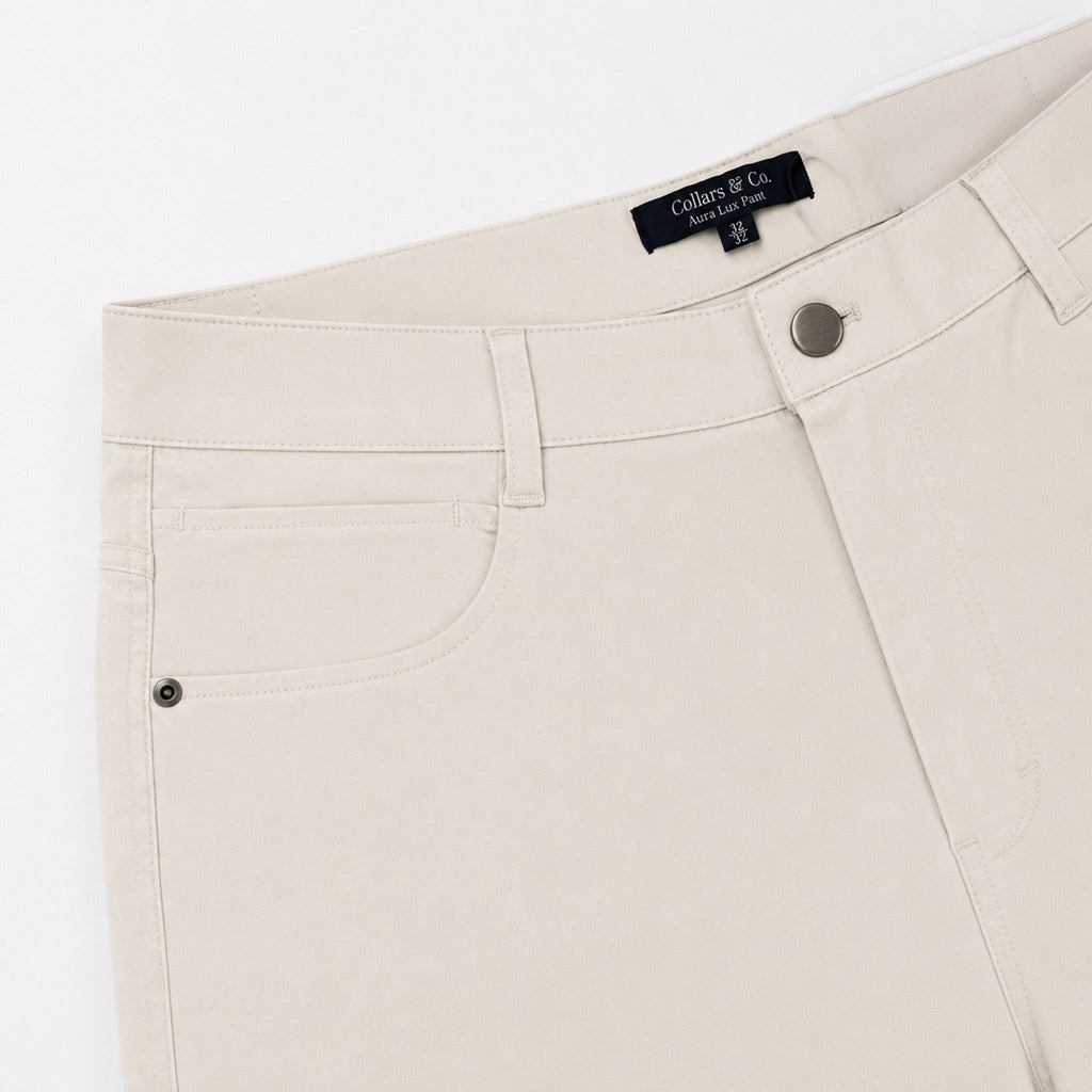 Aura Lux Pant Ivory