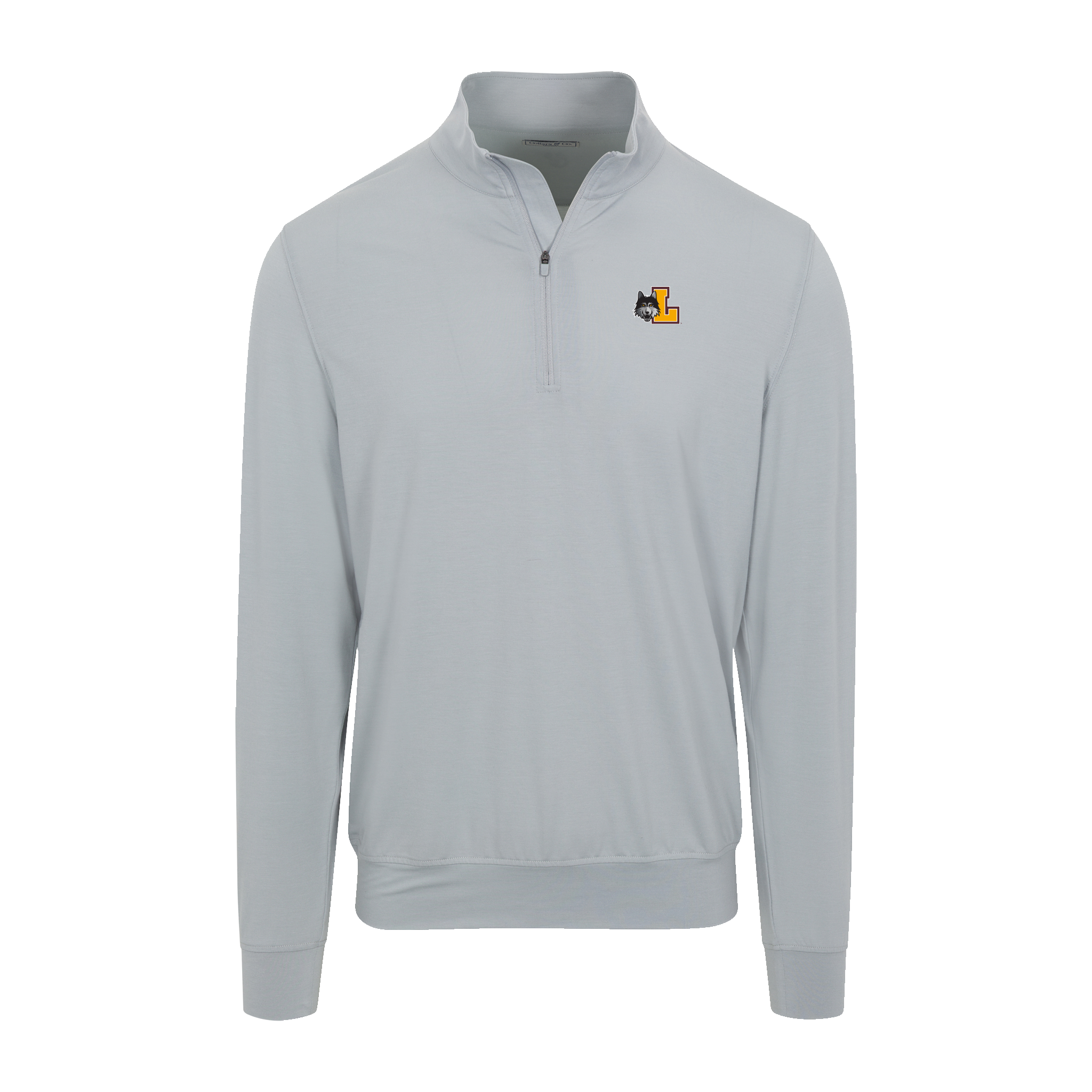 Loyola Chicago Velocity Performance Quarter Zip Light Grey