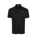 Maryland Semi-Spread Collar Polo Black
