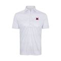 Miami Ohio Semi-Spread Collar Polo White Geo