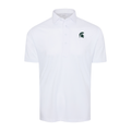 Michigan State Semi-Spread Collar Polo White