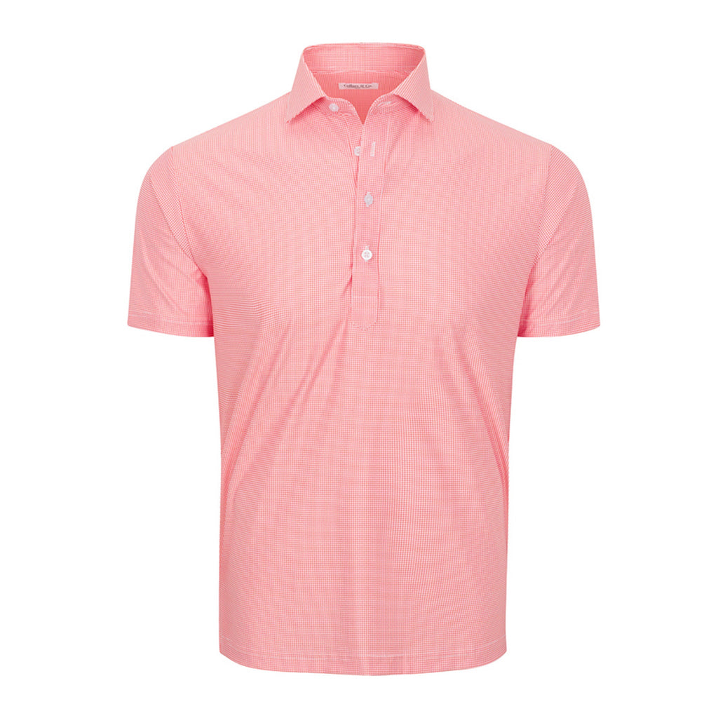 Featherweight Flex Polo Mandarin Micro Grid