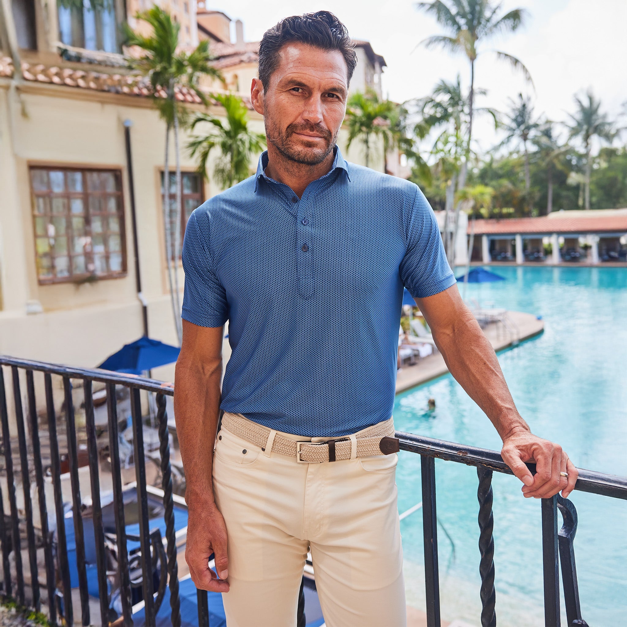 Featherweight Flex Polo Midnight Circuit Original