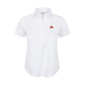 Minnesota Women's Cap Sleeve Semi Spread Polo White