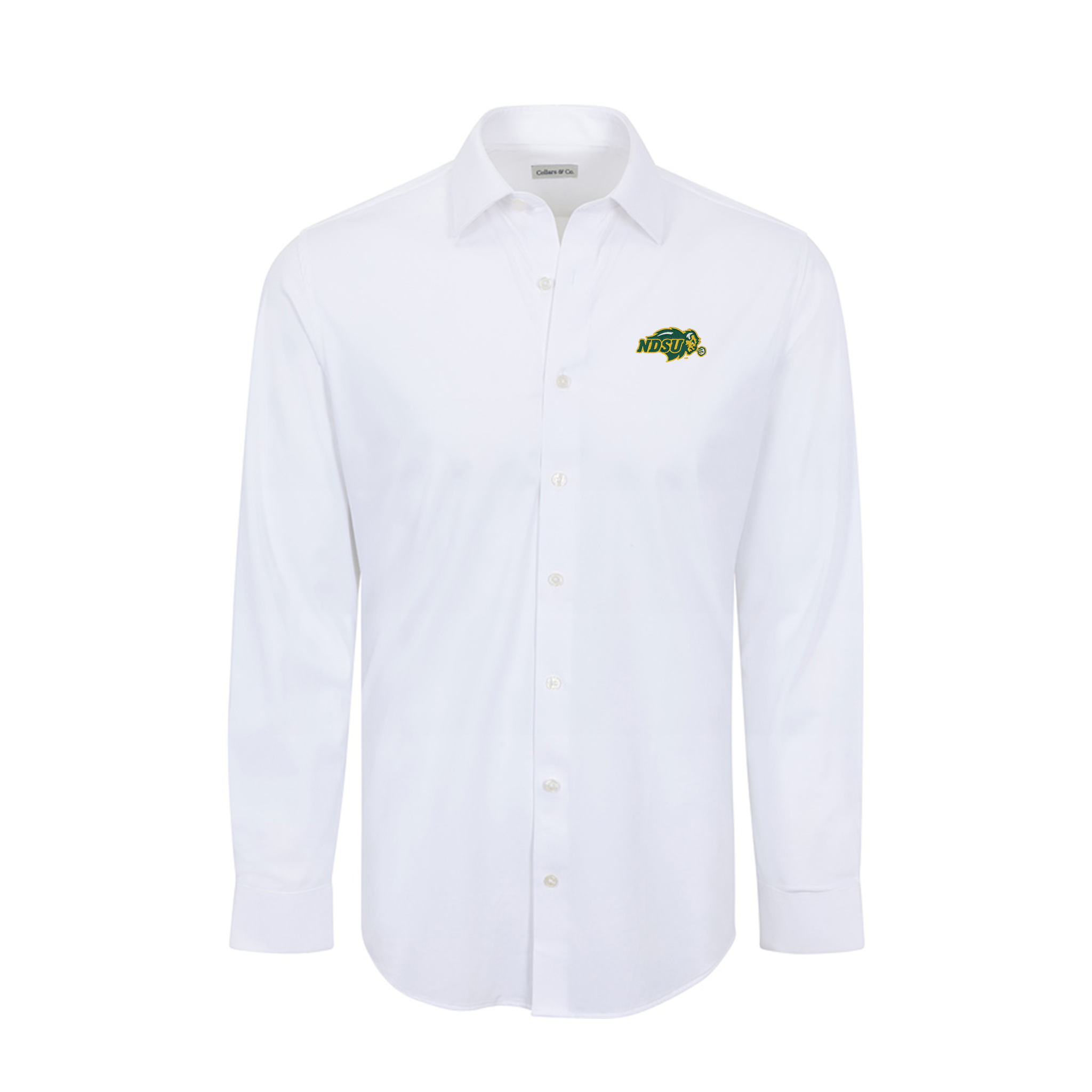 North Dakota State Apex Performance Dress Shirt White