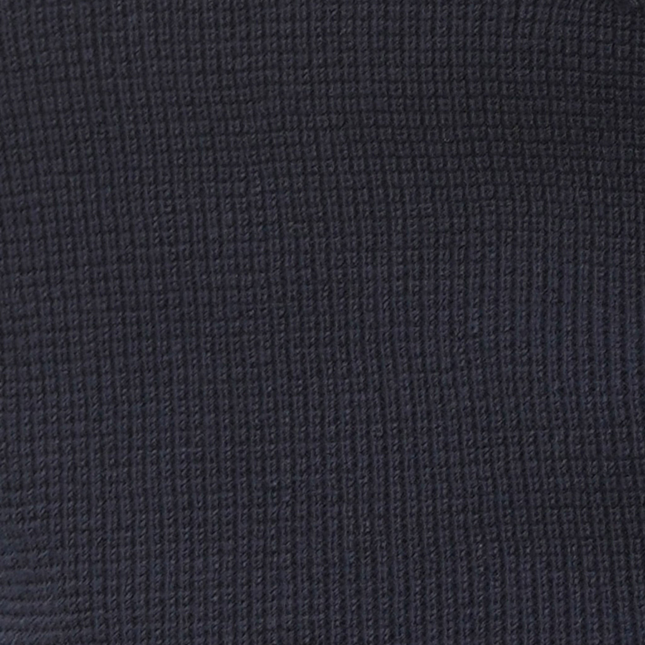 Riviera Waffle Knit Polo Navy with White