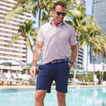 Velocity Pull-On Performance Shorts Navy