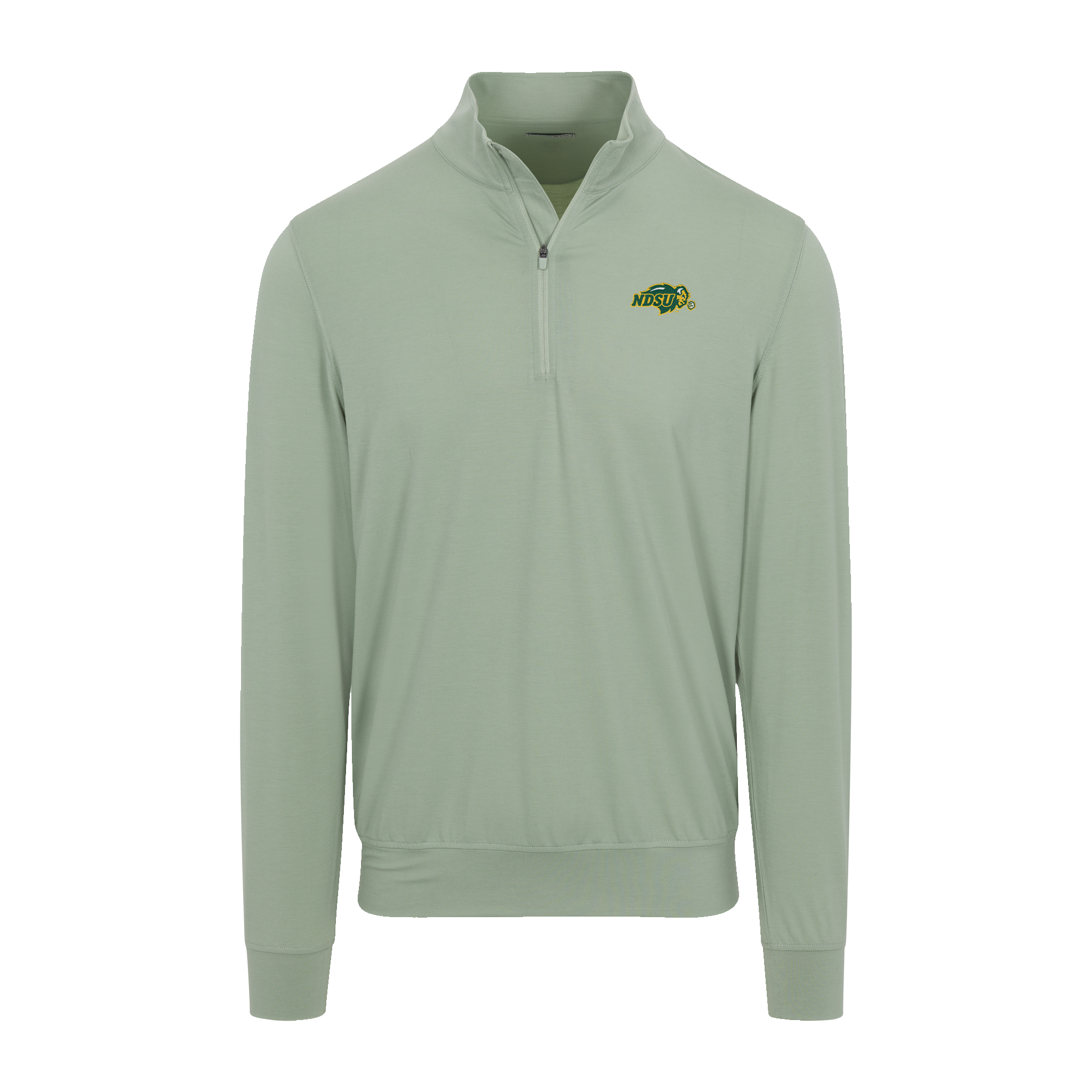 North Dakota State Velocity Performance Quarter Zip Light Green