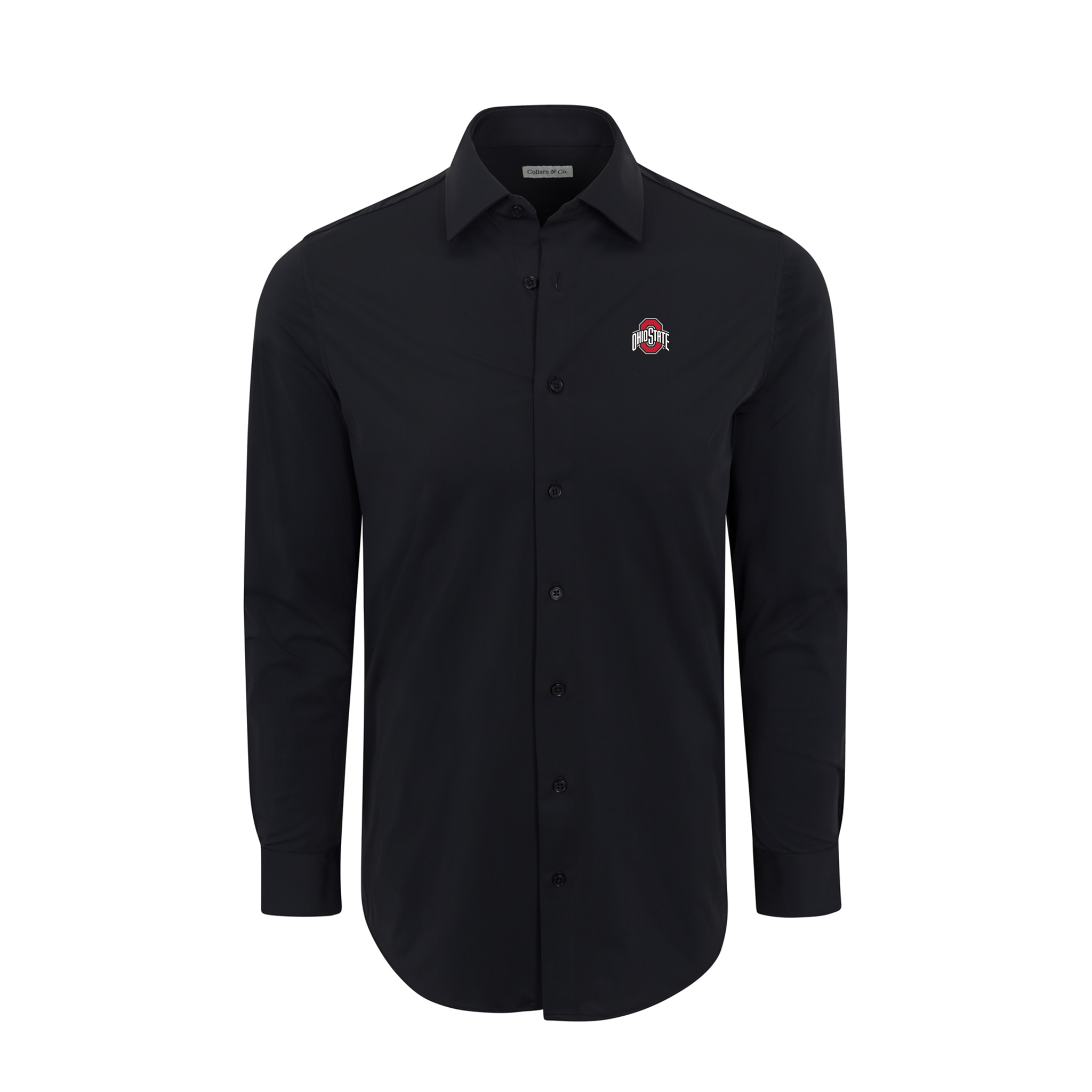 Ohio State Apex Performance Dress Shirt Black