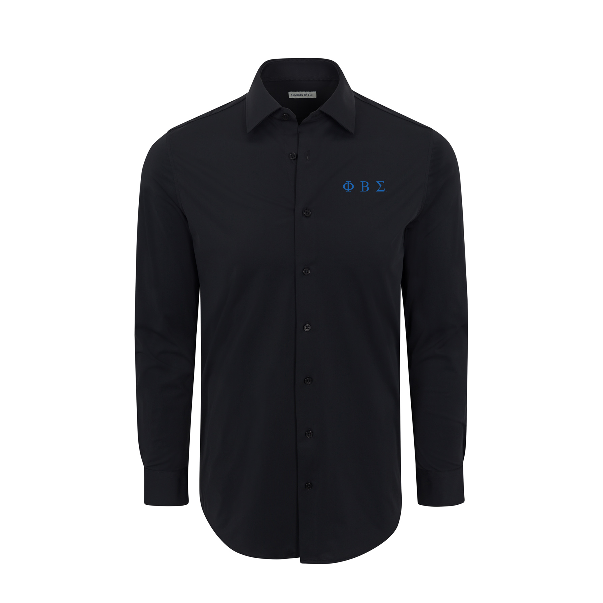 Collars & Co. Phi Beta Sigma Apex Performance Dress Shirt Navy