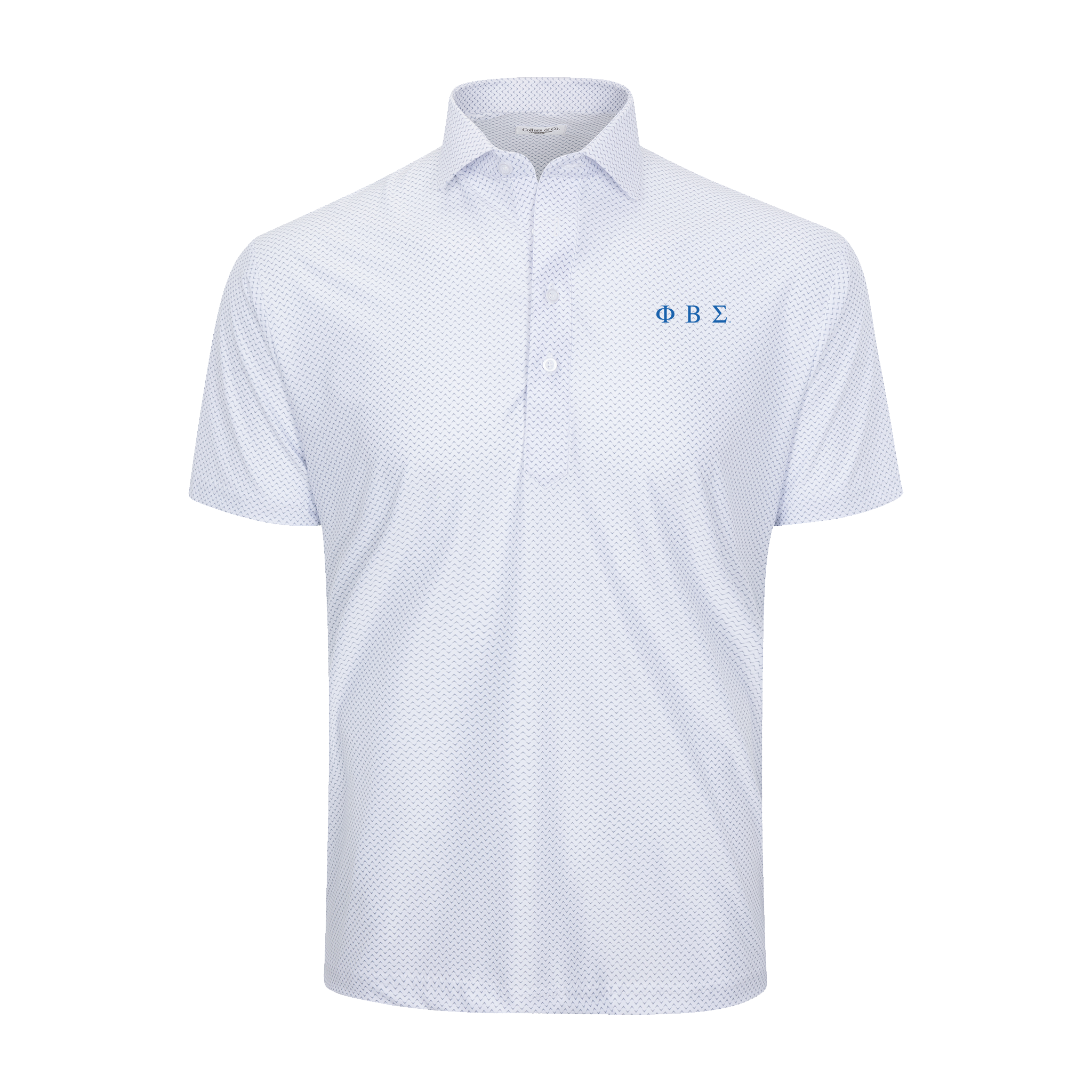 Collars & Co. Phi Beta Sigma Featherweight Flex Polo Pulse