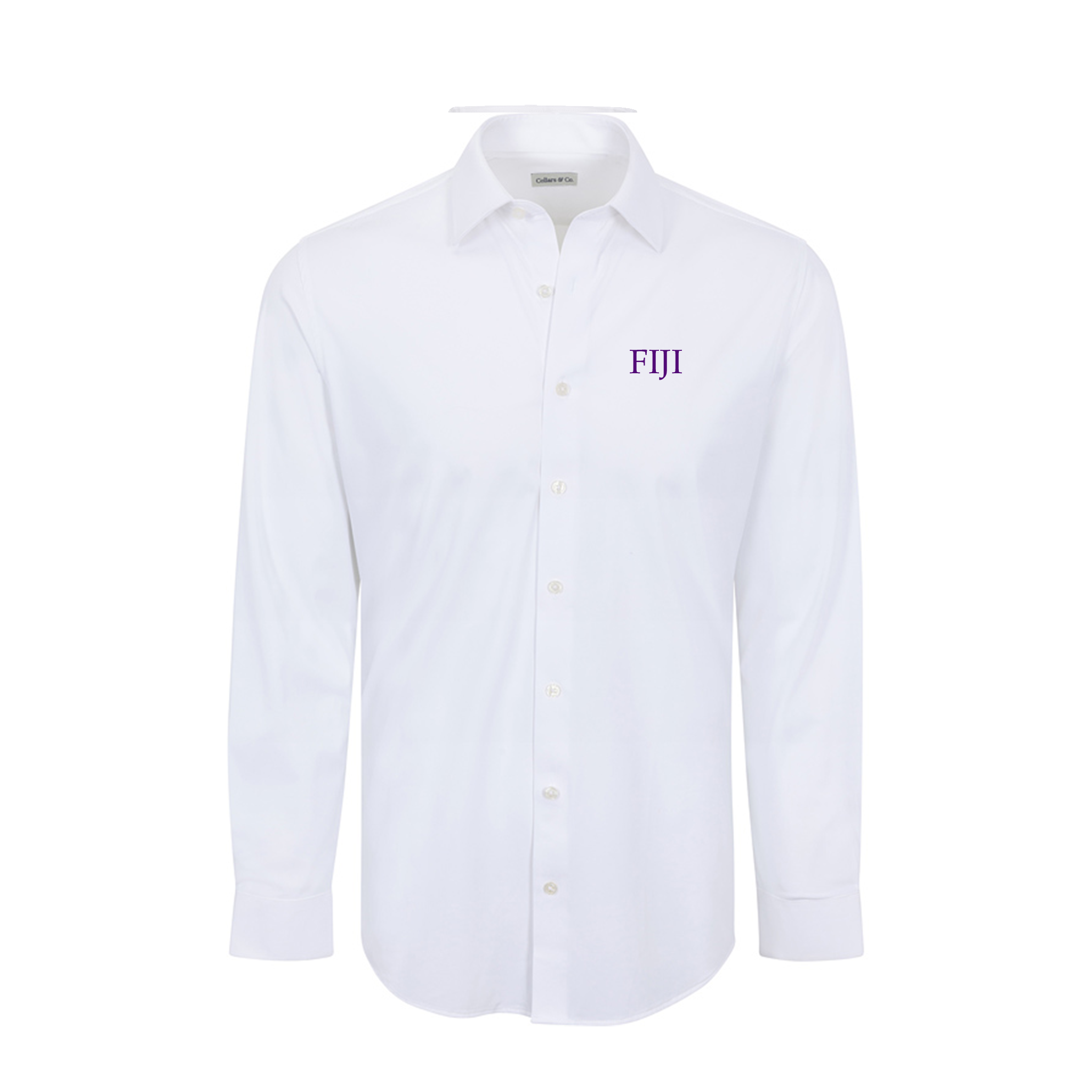 Collars & Co. Phi Gamma Delta Apex Performance Dress Shirt White