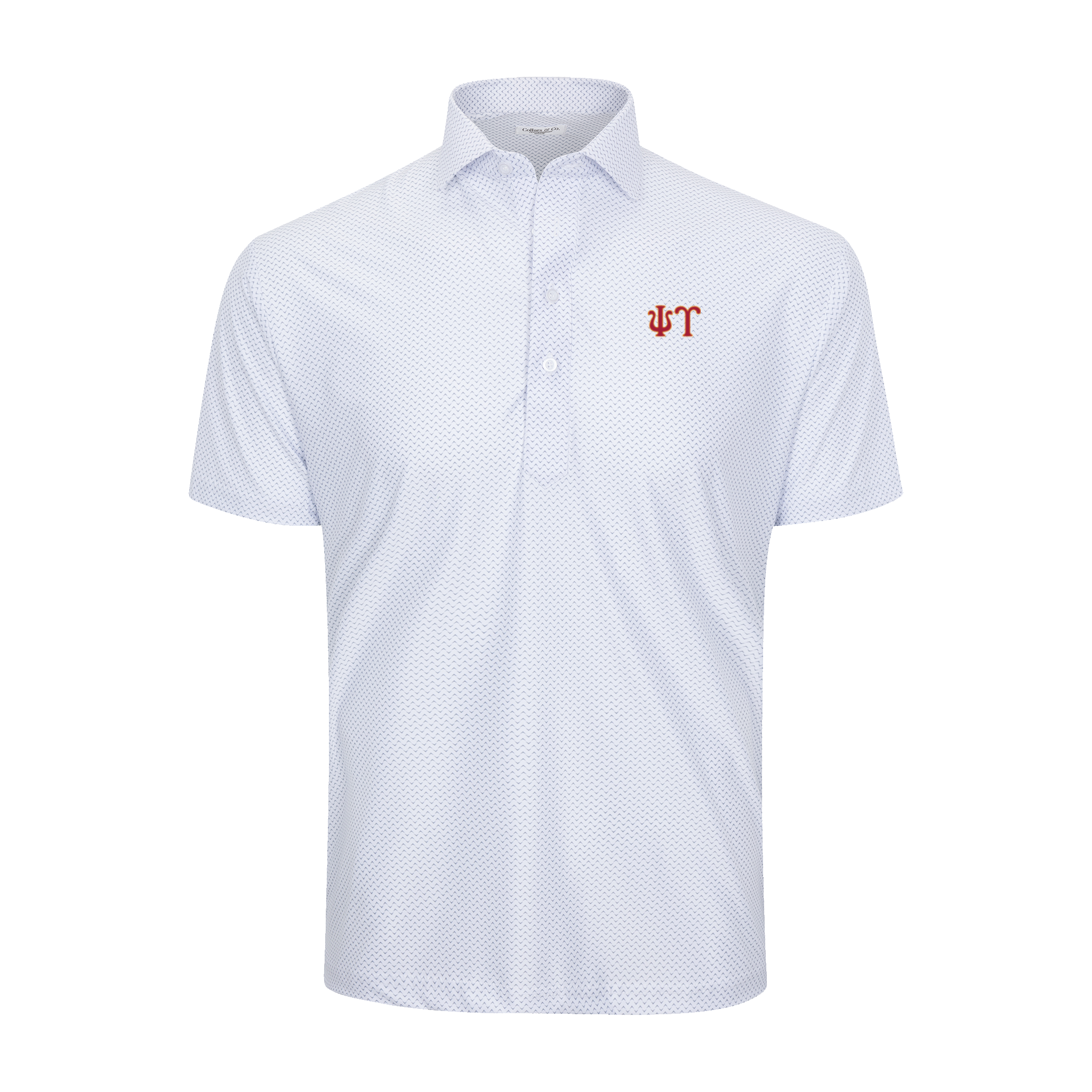Collars & Co. Psi Upsilon Featherweight Flex Polo Pulse