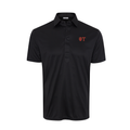 Collars & Co. Psi Upsilon Semi-Spread Collar Polo Black