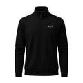 Collars & Co. Phi Kappa Tau Cloud Cotton Quarter Zip Pullover Black