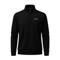 Collars & Co. Pi Kappa Alpha Cloud Cotton Quarter Zip Pullover Black