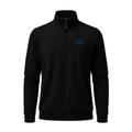 Collars & Co. Pi Kappa Phi Cloud Cotton Quarter Zip Pullover Black