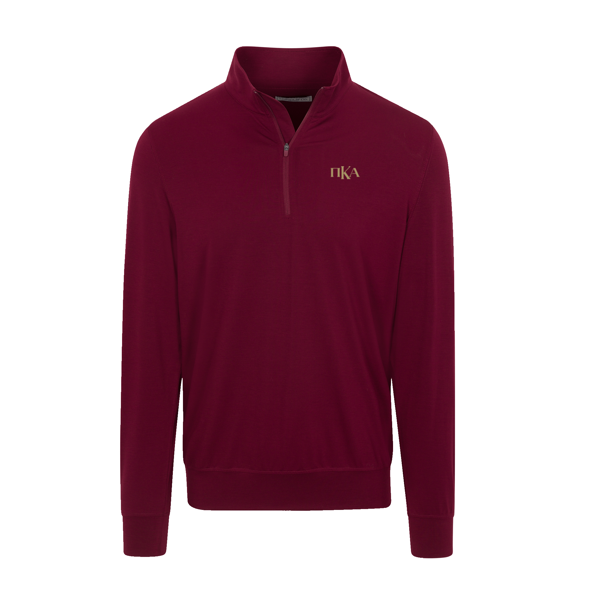 Collars & Co. Pi Kappa Alpha Velocity Performance Quarter Zip Maroon
