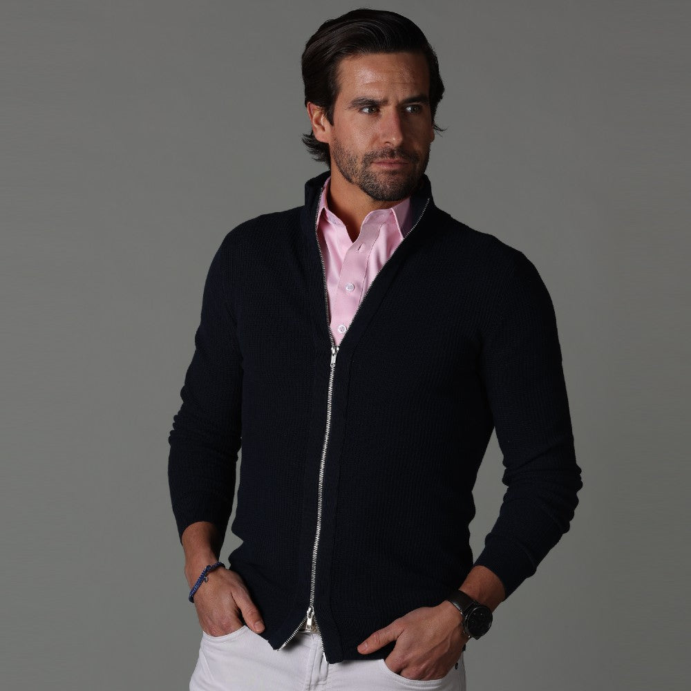 Semi-Spread Collar Polo Pink Original
