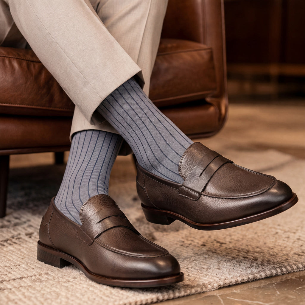 Prescott Pinstripe Socks
