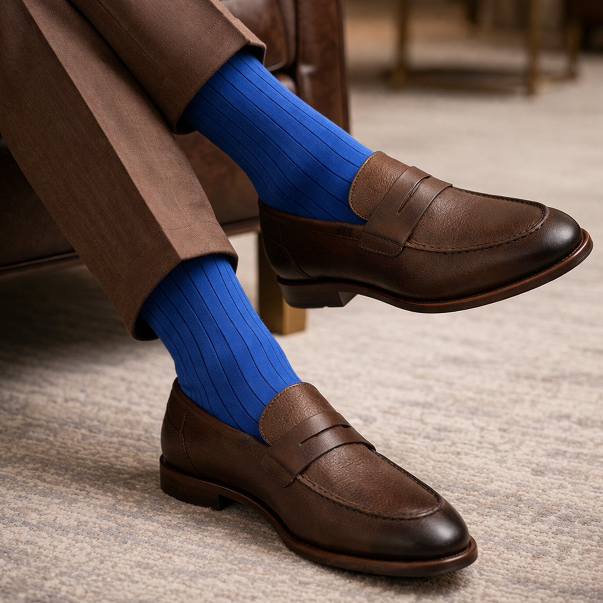 Prescott Pinstripe Socks