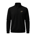 Purdue Cloud Cotton Quarter Zip Pullover Black