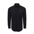 Collars & Co. Sigma Alpha Epsilon Apex Performance Dress Shirt Black