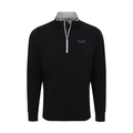 Collars & Co. Sigma Alpha Epsilon DriRelease® Performance Pullover Black with Light Grey Trim