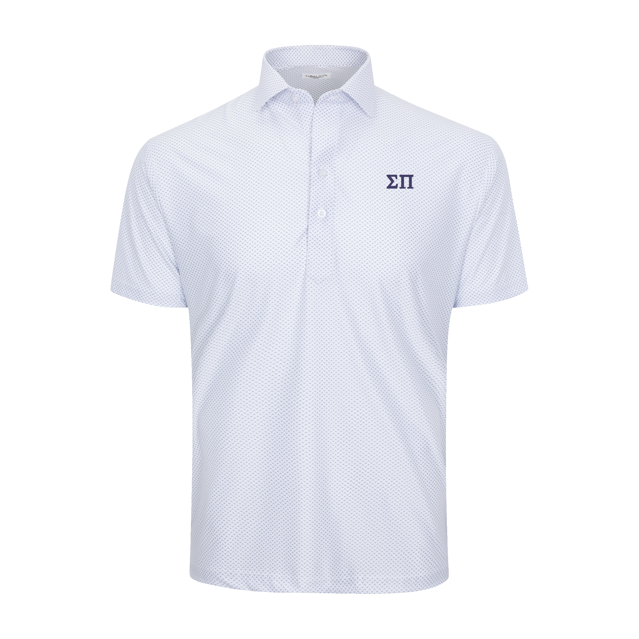 Collars & Co. Sigma Pi Featherweight Flex Polo Pulse