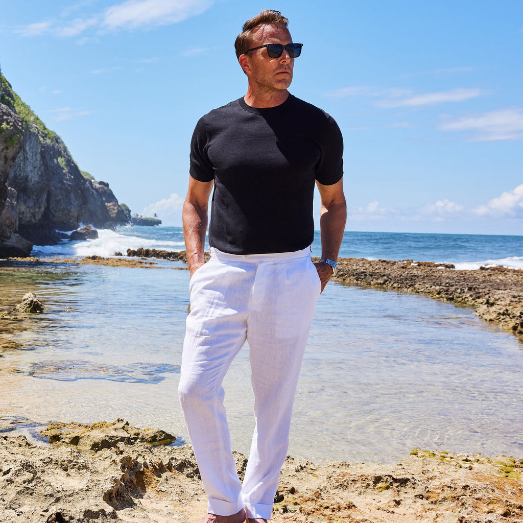 Siena Summer Weight Tee Black