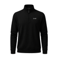 Collars & Co. Sigma Alpha Mu Cloud Cotton Quarter Zip Pullover Black