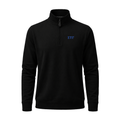 Collars & Co. Sigma Tau Gamma Cloud Cotton Quarter Zip Pullover Black