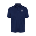 South College Semi-Spread Collar Polo Navy