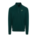South Florida Velocity Performance Quarter Zip Green