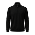 Tennessee Cloud Cotton Quarter Zip Pullover Black