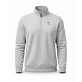 Tennessee Heather Cloud Cotton Quarter Zip Pullover Light Grey