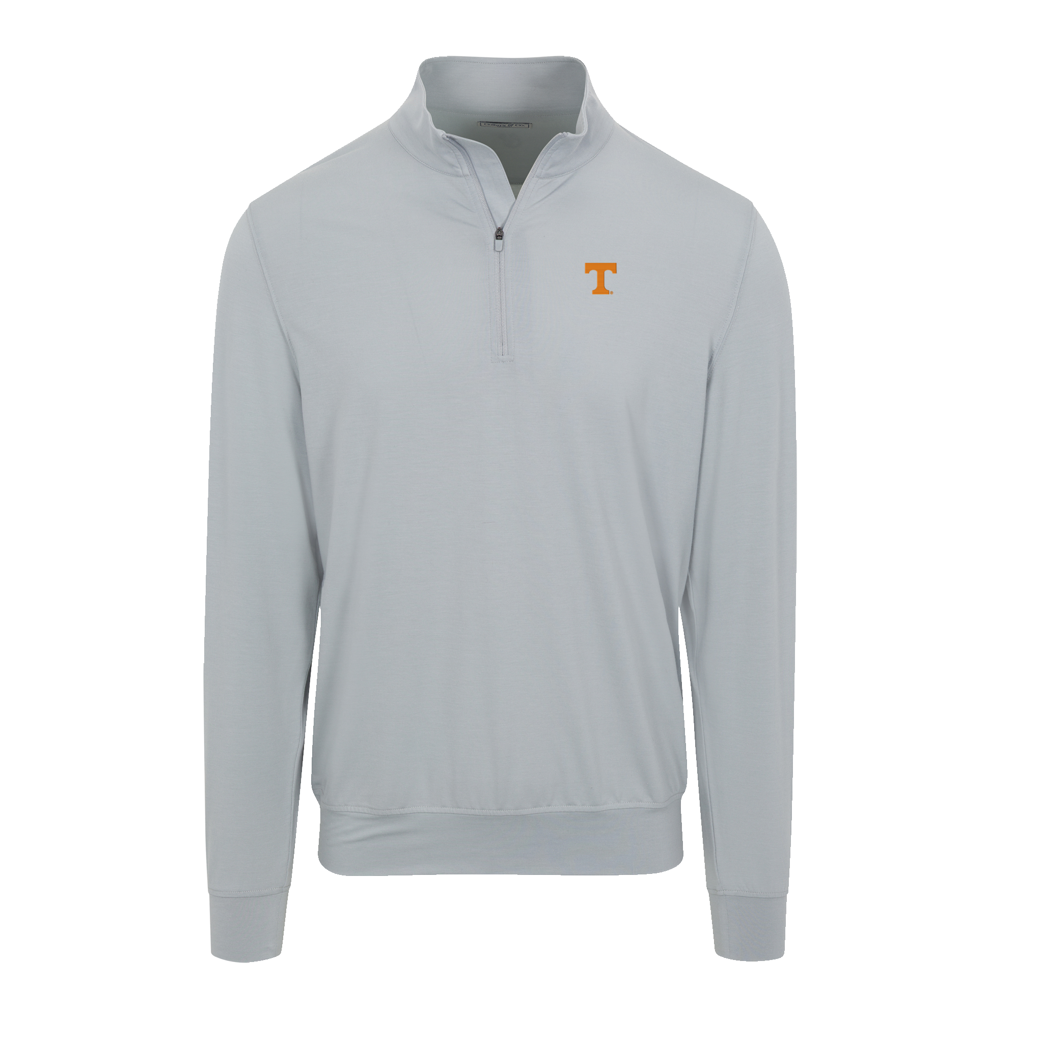 Tennessee Velocity Performance Quarter Zip Light Grey