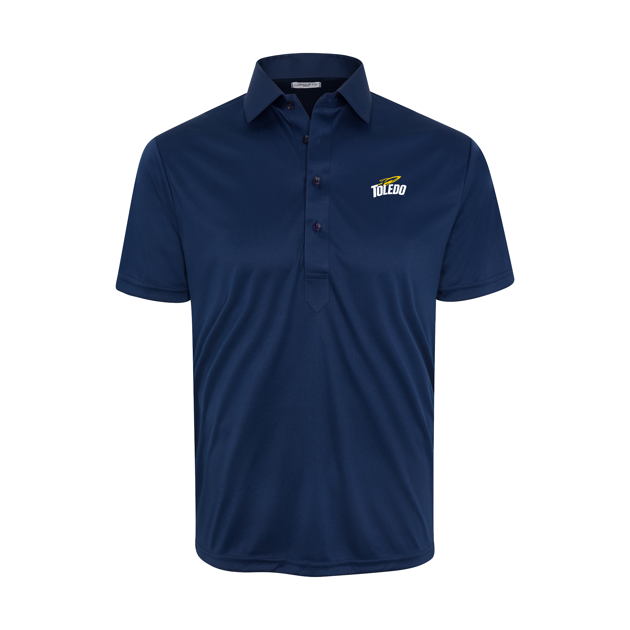 Toledo Semi-Spread Collar Polo Navy