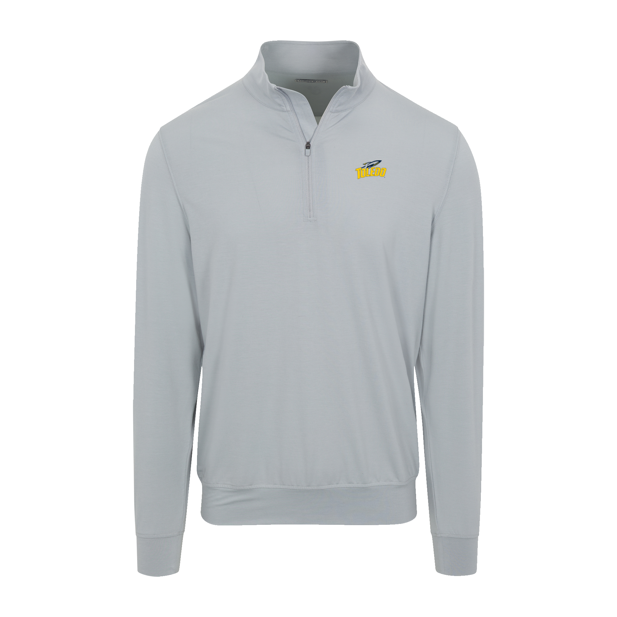 Toledo Velocity Performance Quarter Zip Light Grey