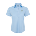 Toledo Women's Cap Sleeve Semi Spread Polo Sky Blue