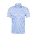 North Carolina Semi-Spread Collar Polo Blue Houndstooth