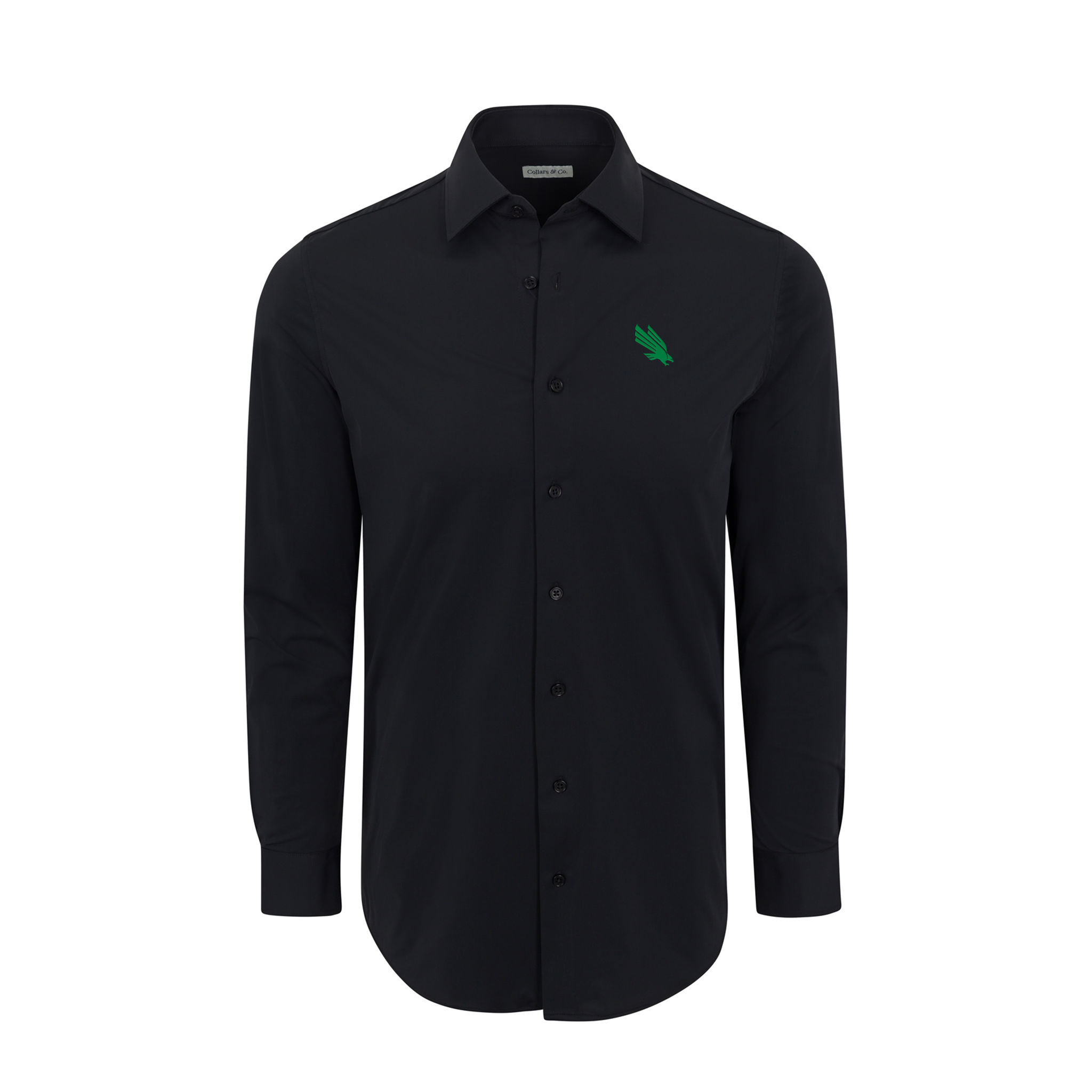 North Texas Apex Performance Dress Shirt Black