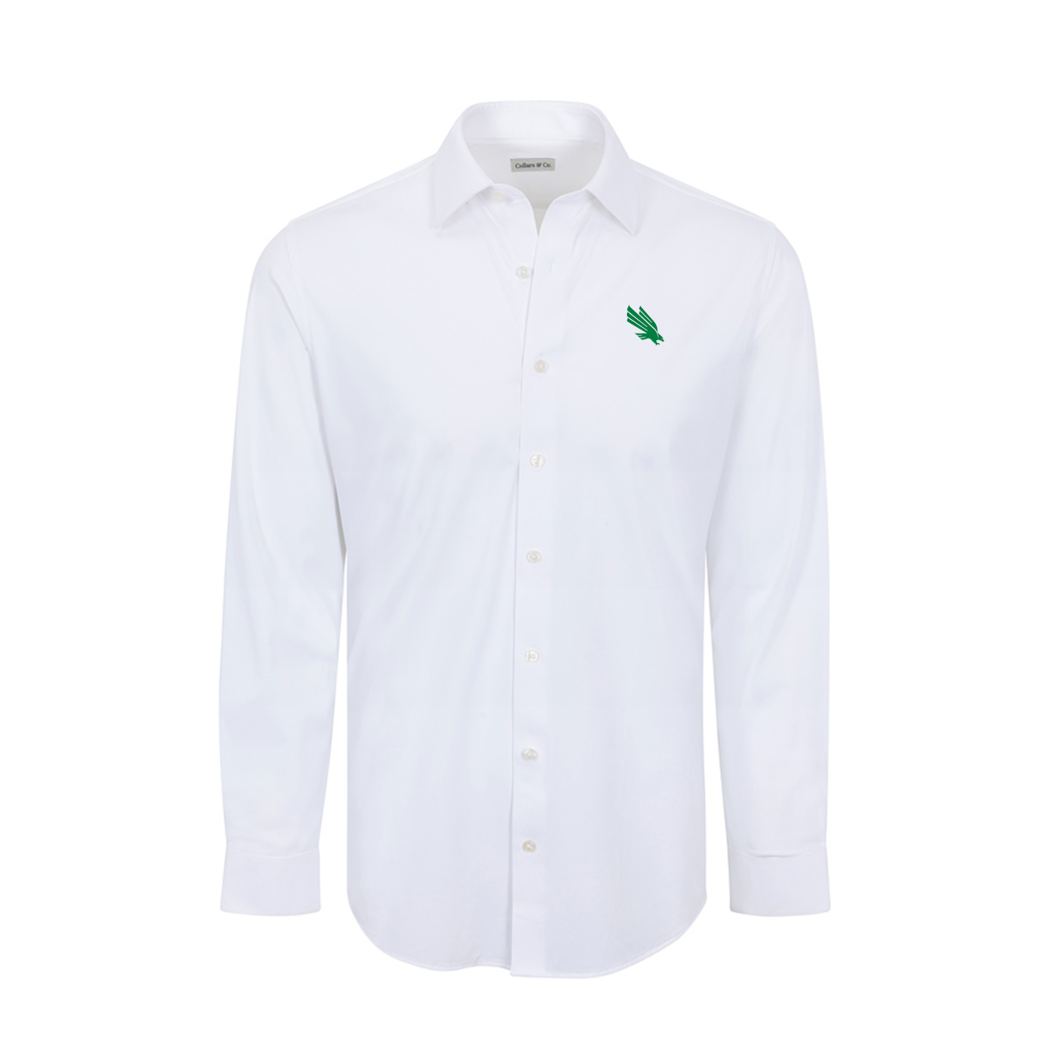 North Texas Apex Performance Dress Shirt White