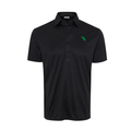 North Texas Semi-Spread Collar Polo Black