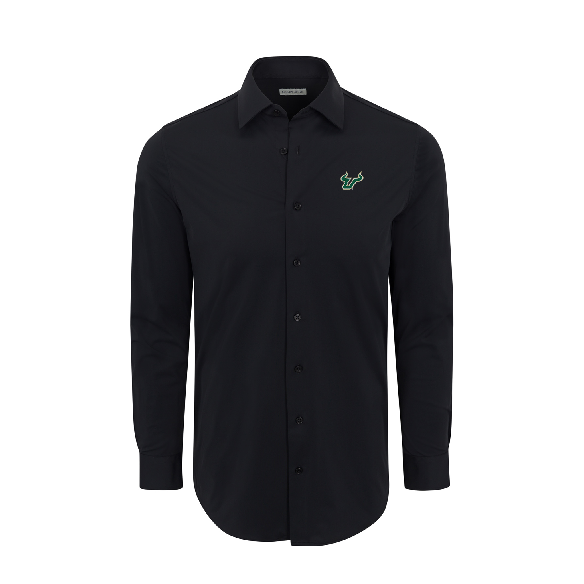 South Florida Apex Performance Dress Shirt Black