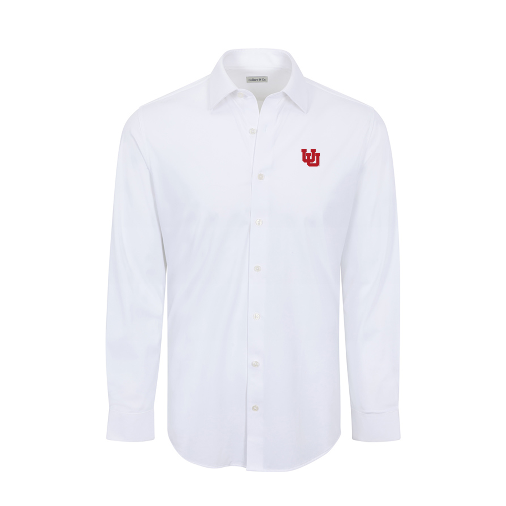 Utah Apex Performance Dress Shirt White